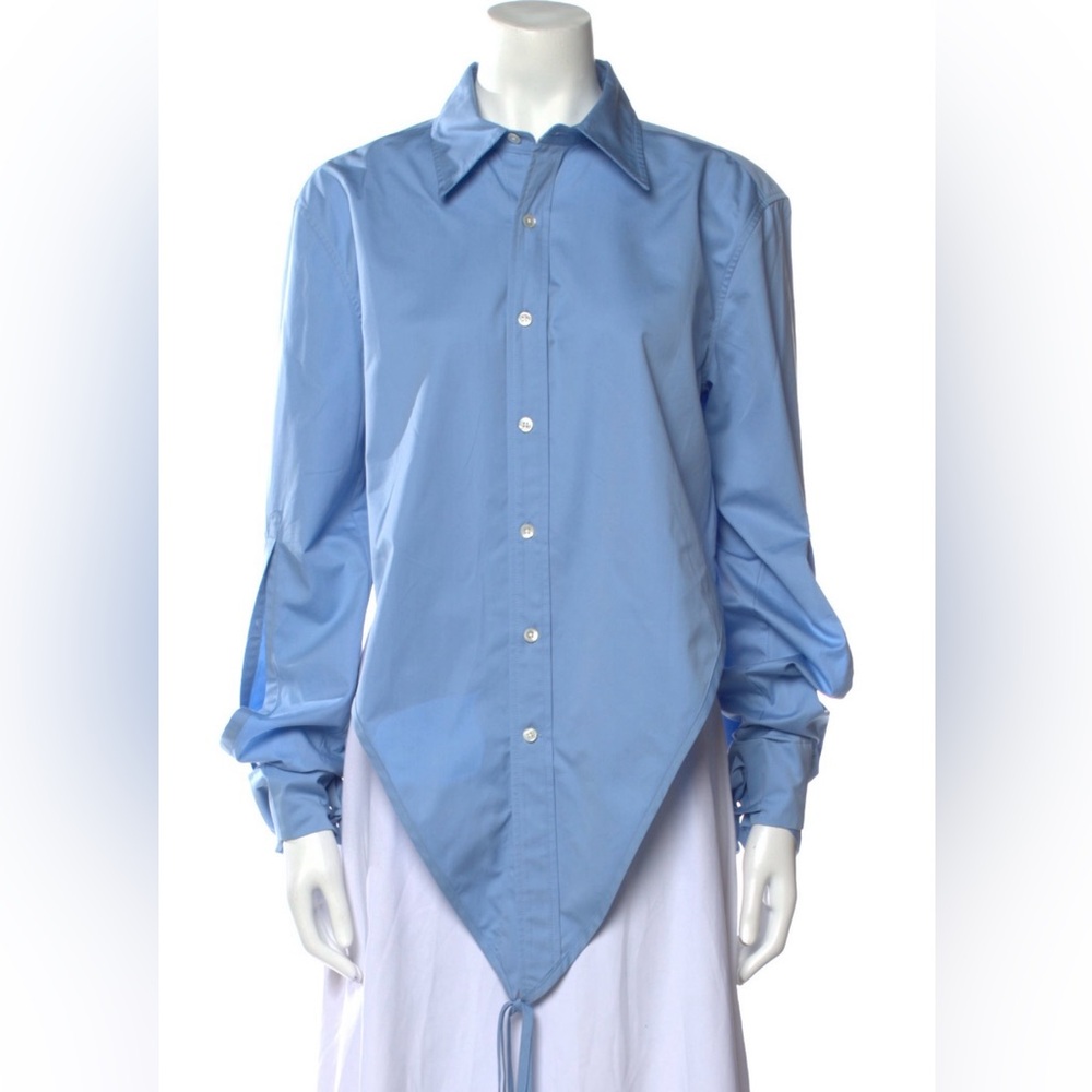 Monse Long Sleeve Button-Up Top
